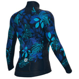 Maglia maniche lunghe donna Ale PRR Green Garden - Blu - G