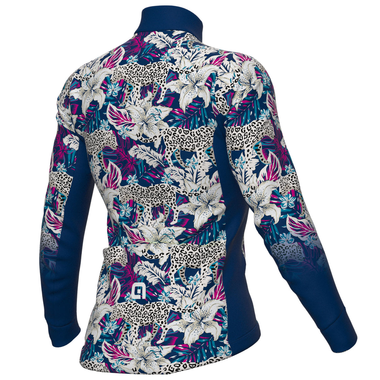 Maglia maniche lunghe donna Ale PRR Hibiscus - Blu - E