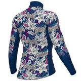 Maglia maniche lunghe donna Ale PRR Hibiscus - Blu - E