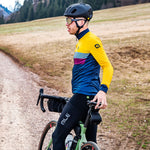Maillot mangas largas Ale Off Road Gravel Chaos - Amarillo
