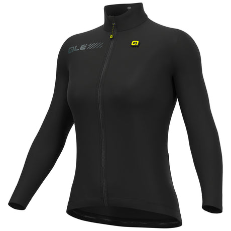 Maglia maniche lunghe donna Ale Solid Fondo 2.0 - Nero - M