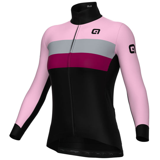 Maglia maniche lunghe donna Ale Off Road Gravel Chaos - Rosa