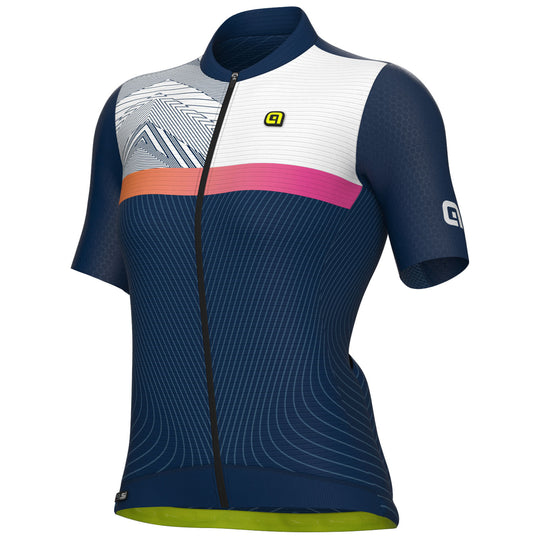 Maglia donna Ale PR-S Zig Zag - Blu