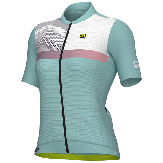 Maglia donna Ale PR-S Zig Zag - Azzurro