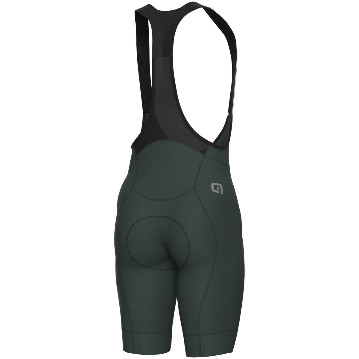 ALE DONNA BIBSHORT PRR SELLA PLUS - Zwart - M