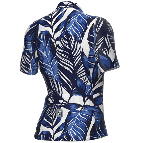 Maglia donna Ale PR-S Leaf - Blu - G