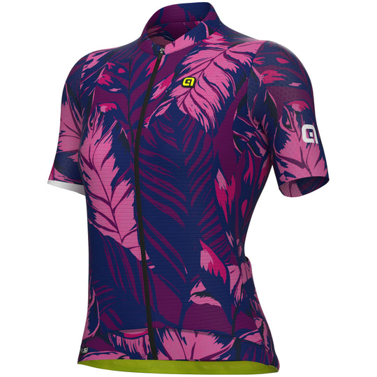 Maglia donna Ale PR-S Leaf - Rosa
