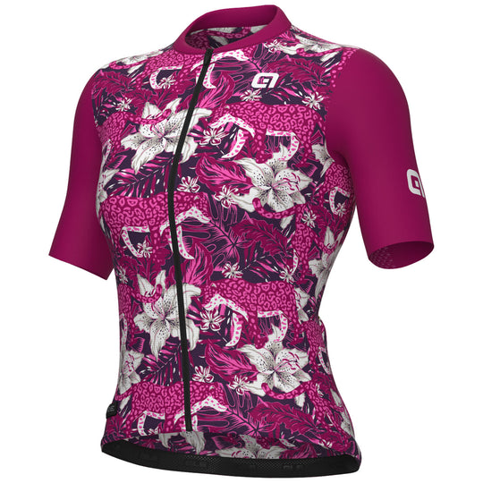 Maglia donna Ale PR-E Hibiscus - Viola