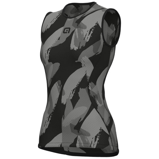 Ale Brush woman sleeveless base layer - Black