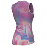 Ale Watercolor woman sleeveless base layer - Violet