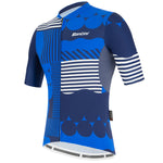 Santini Delta Optic jersey - Blue