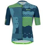 Santini Delta Optic jersey - Green