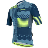 Maglia Santini Delta Optic - Verde - A