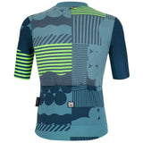 Maglia Santini Delta Optic - Verde - B
