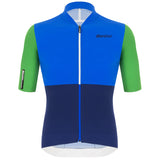 Maglia Santini Redux Istinto - Blu verde - P