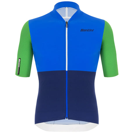 Maglia Santini Redux Istinto - Blu verde - P