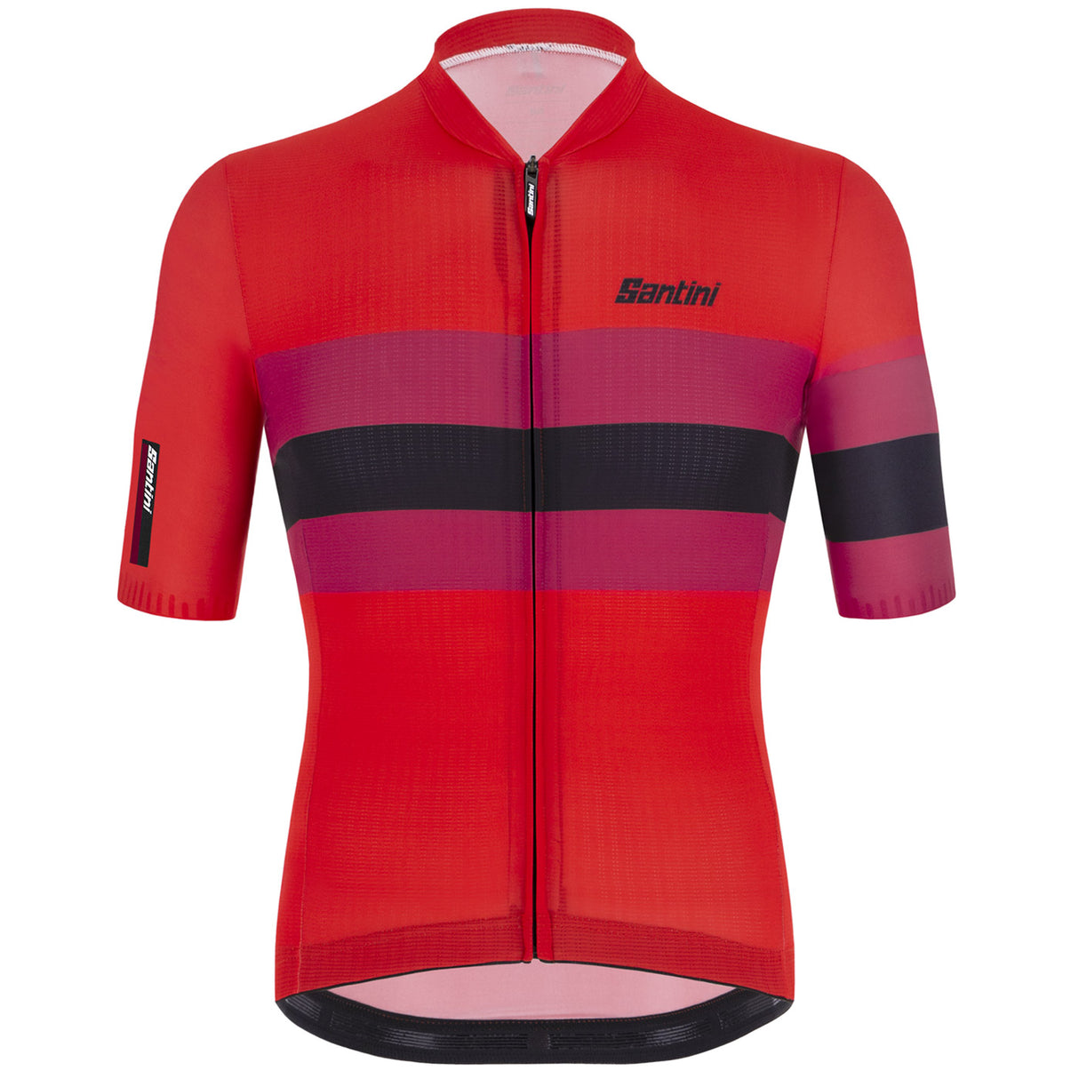 Maglia Santini Sleek Bengal - Rosso - Q