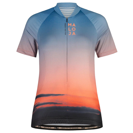 Maloja Ronda 1/2 woman jersey - Orange