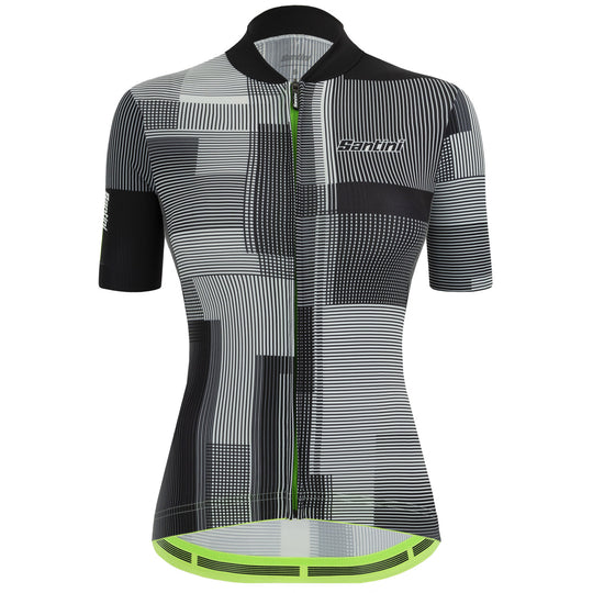Santini Delta Kinetic woman jersey - White