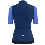Santini Redux Stamina women jersey - Blue light blue