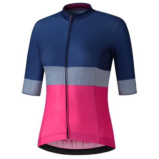 Maillot mujer Shimano Yuri - Azul rosa