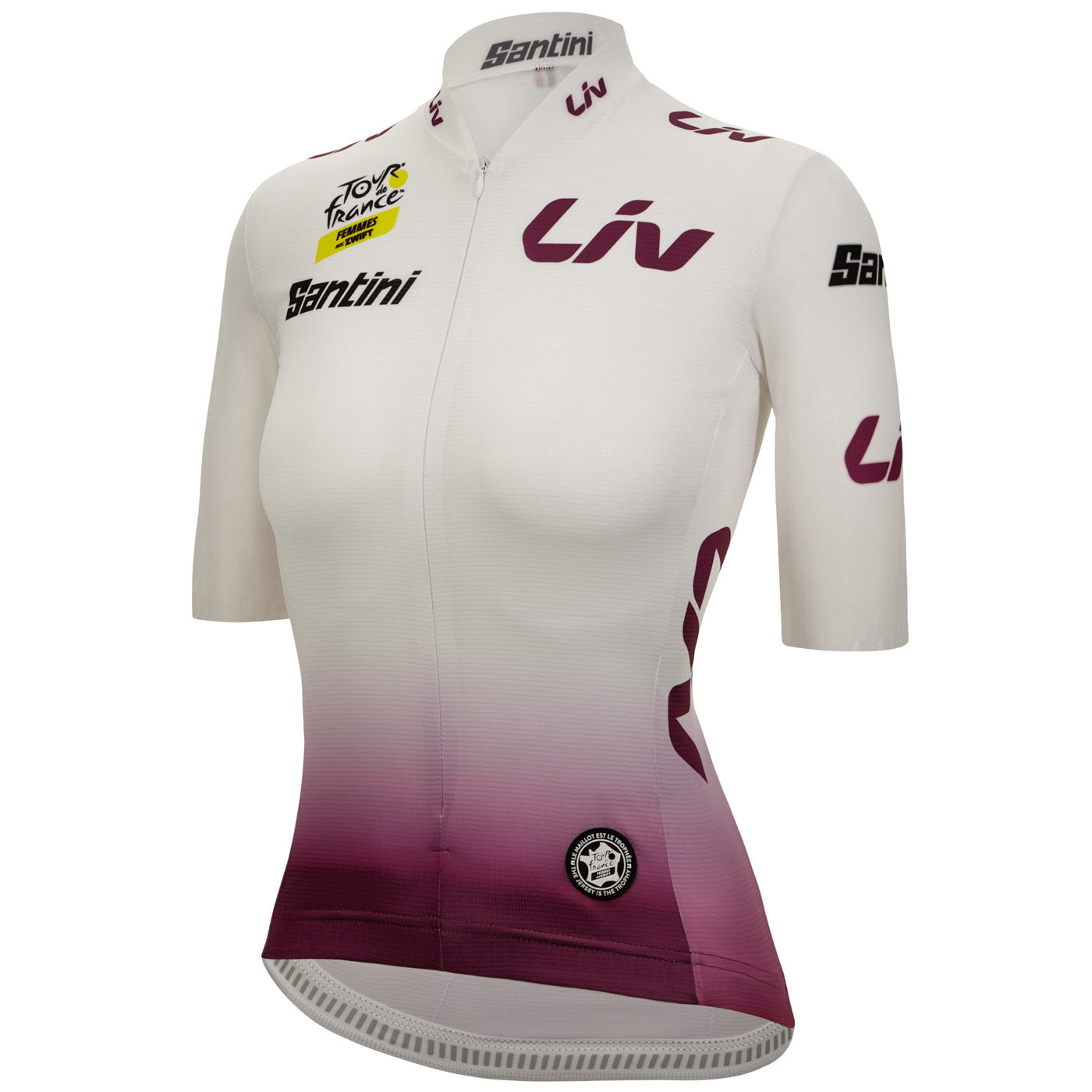 Tour de France 2023 White woman jersey