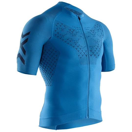 X-Bionic Twyce 4.0 Bike Zip trikot - Blau