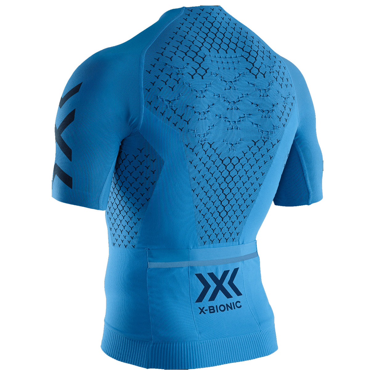 Maglia X-Bionic Twyce 4.0 Bike Zip - Blu