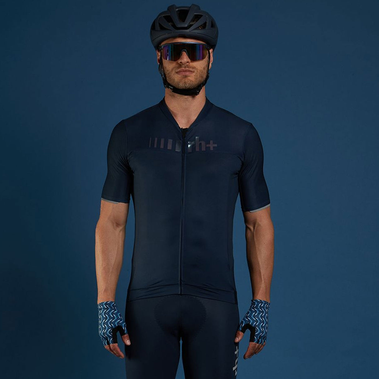 Maglia Rh+ Logo - Blu - P