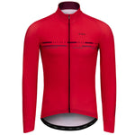 Hiru Advanced Thermal long sleeve jersey - Red