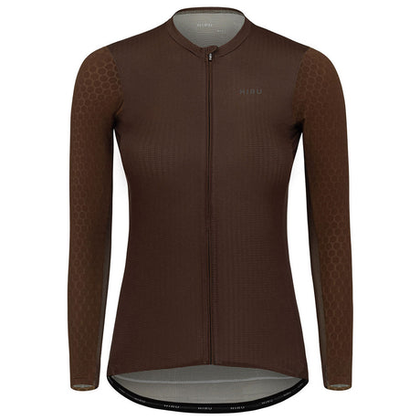 Maglia donna maniche lunghe Orbea Lab Aero - Marrone - P
