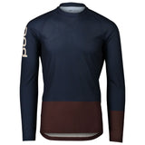 Maglia maniche lunghe Poc MTB Pure - Blu scuro - B