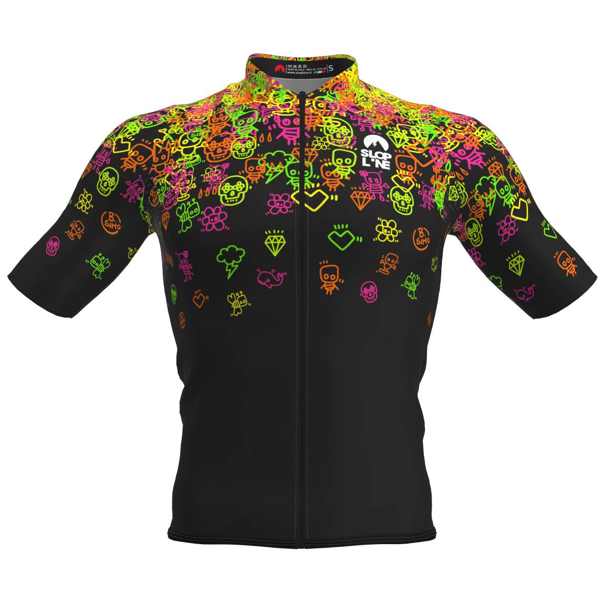 Maglia Slopline Sormano Fluo Rain - Q