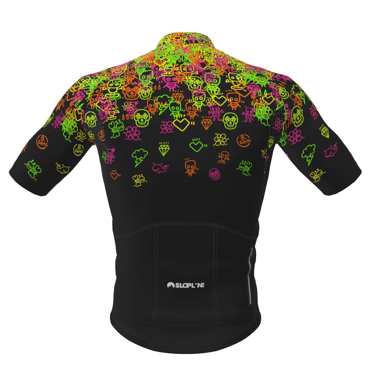 Maglia Slopline Sormano Fluo Rain - A