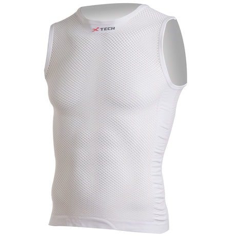 Maglia intima senza maniche Xtech Air Evo - Bianco