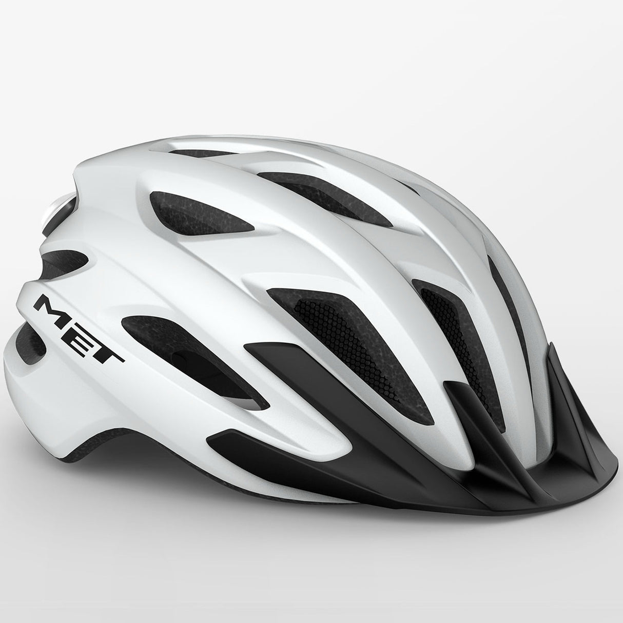 Casco Met Crossover Mips - Bianco - C