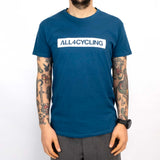 T-Shirt All4cycling - Blu - C