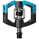 Pedali Crank Brothers Mallet E LS - Nero blu - G