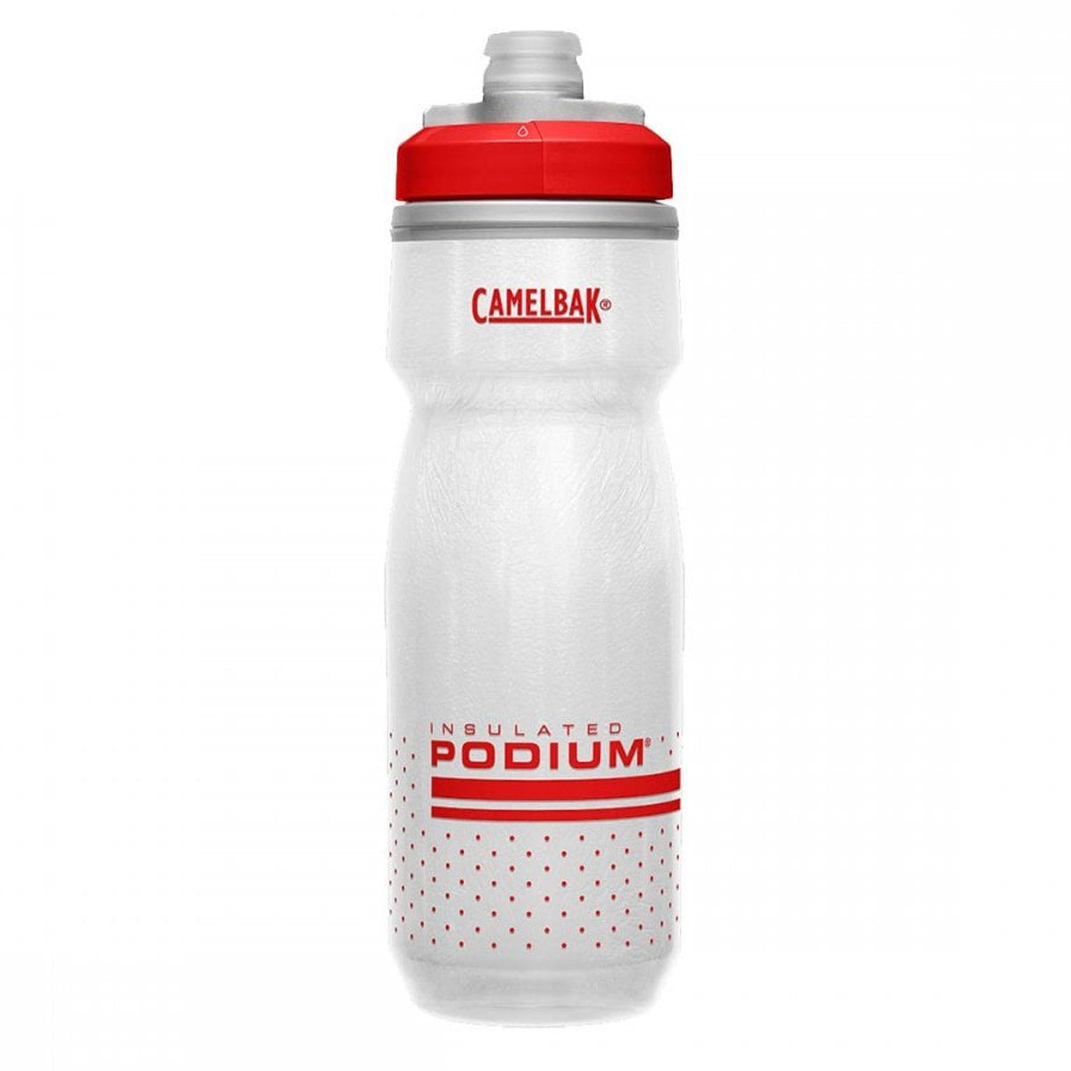 Borraccia Camelbak Podium Chill Insulated 620 ml - Bianco rosso - N