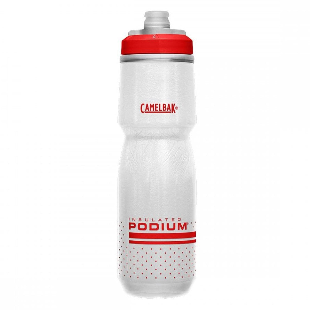 Borraccia Camelbak Podium Chill Insulated 710 ml - Bianco rosso - M