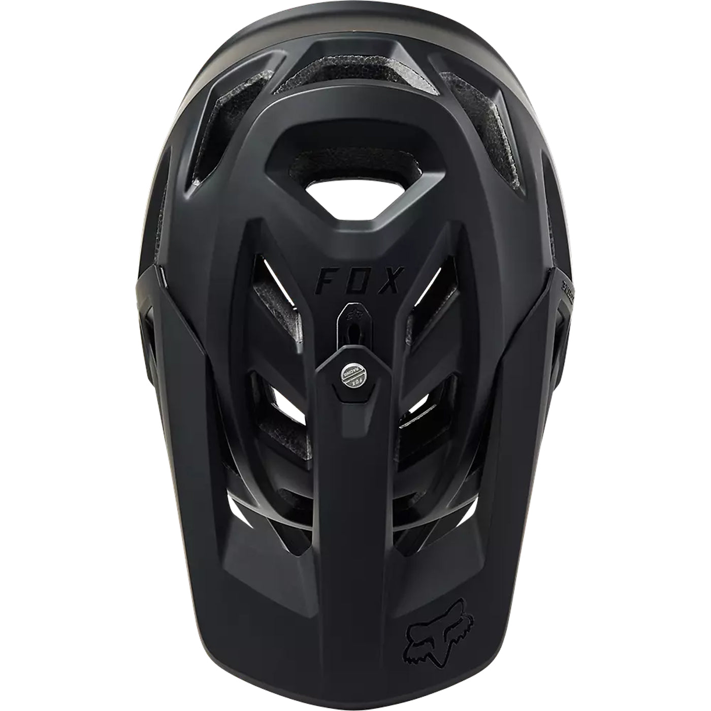 fox proframe helmet black