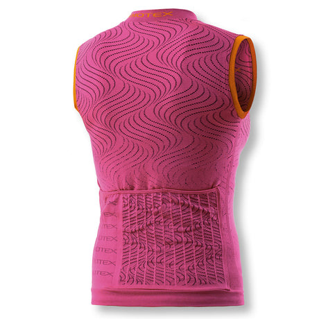 Maglia donna senza maniche Biotex Soffio - Fucsia - P