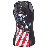 Maglia donna senza maniche MbWear - American