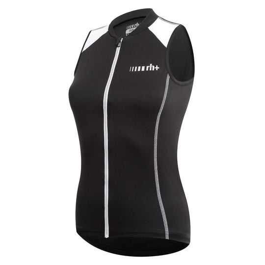 Rh+ Spirit Woman S/L Jersey - Black White