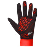 Rh+ Evo 2 Brush gloves - Black red
