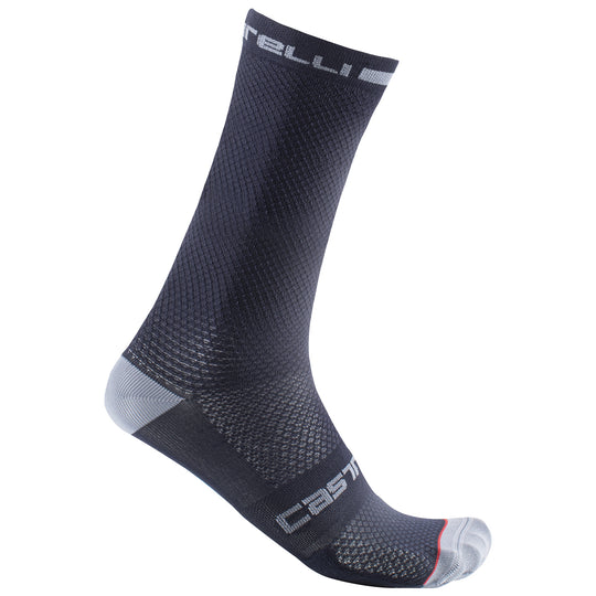 Castelli Superleggera T 18 socken - Blau grau