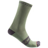 Castelli Superleggera T 18 socks - Green grey
