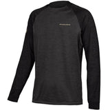 Maglia maniche lunghe Endura SingleTrack - Nero - Q