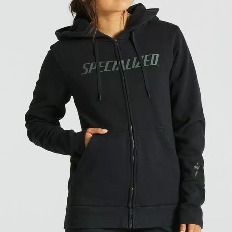 Felpa donna Specialized Legacy Wordmark Zip-Up Hoodie - Nero - E