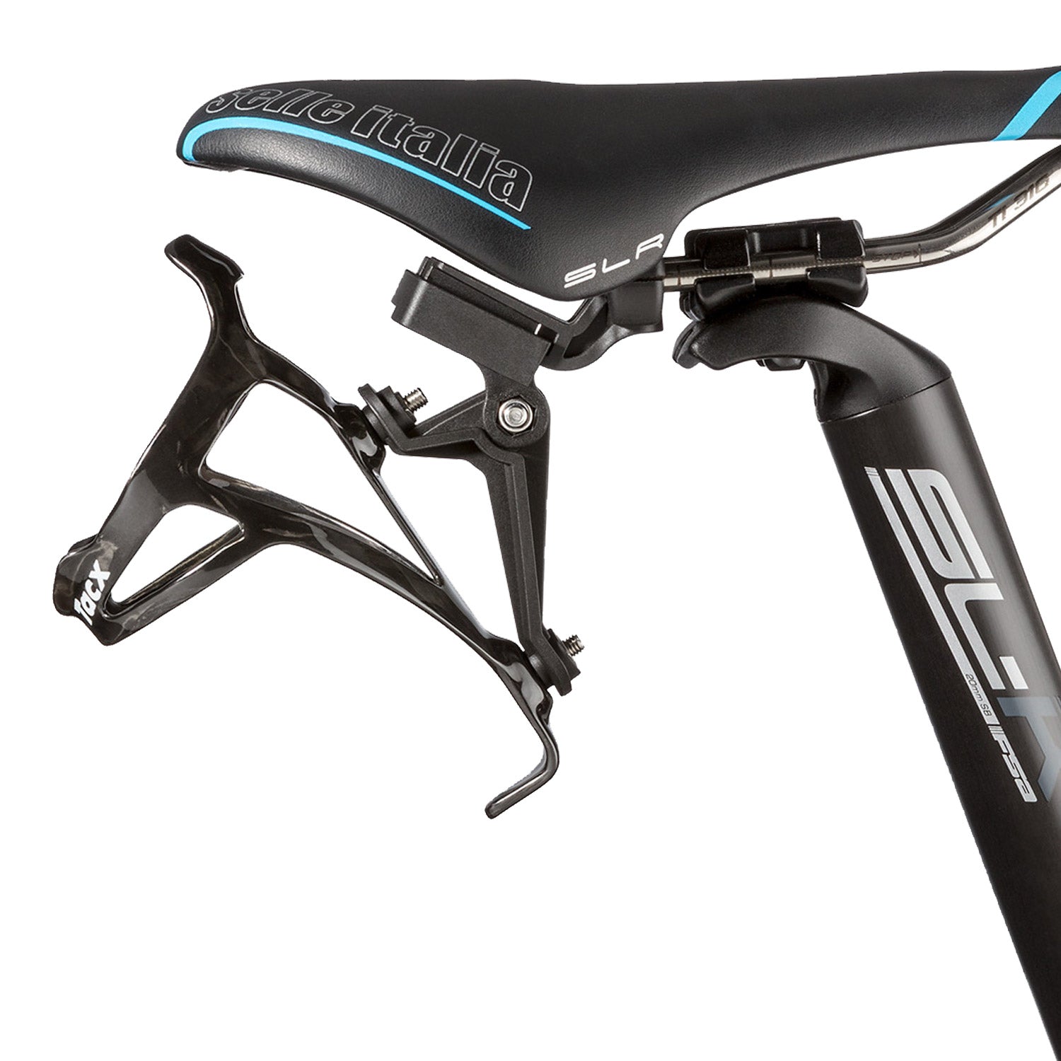 flaschenhalter mtb sattel Carbon-Flaschenhalter-Befestigung für Tacx-Sattel - Schwarz